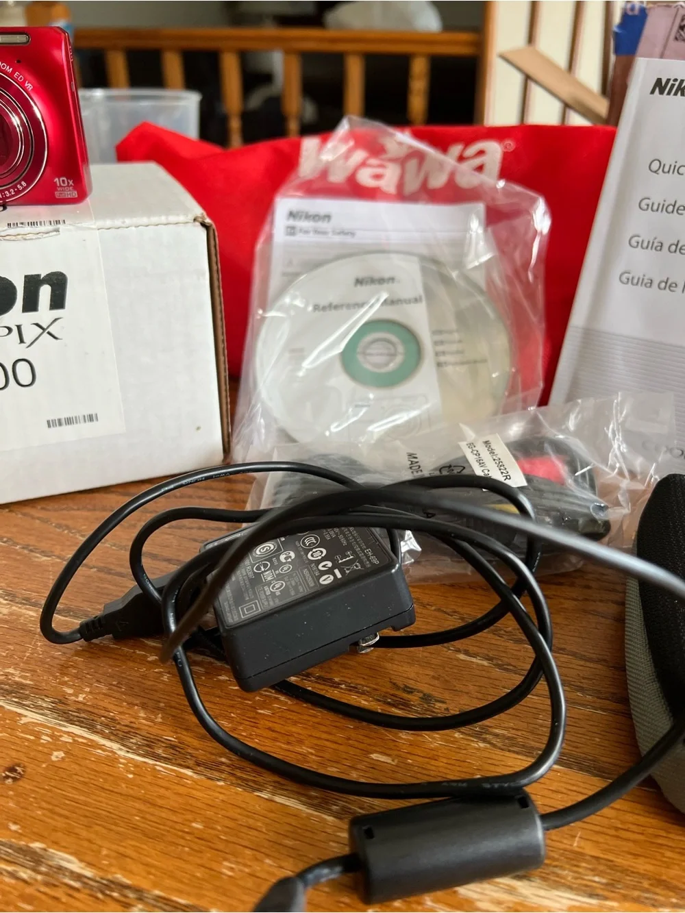 Vintage Nikon COOLPIX S6300 Compact Digital Camera - Red
